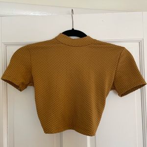 Urban Outfitter’s Mustard Crop Top